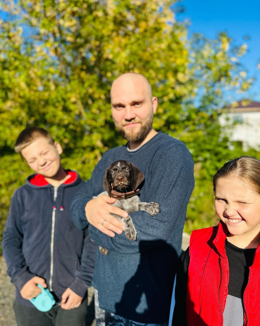 🐶-Руди и он теперь живет с нами 😂