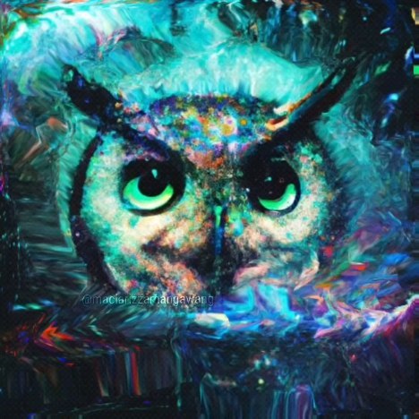 mcmangawang в LOOKY. . THE OWL'S GAZE INTO ...