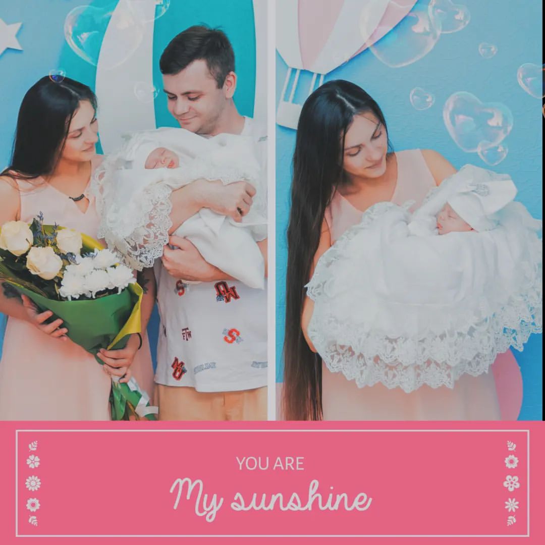 Первый момент с нашим маленьким цветочком ❤️ И пофиг, что выгляжу так себе 🤣 #ОПЦ #выпискаизроддома👼 #Владимир #семья💞 #девочкацветочек🌸