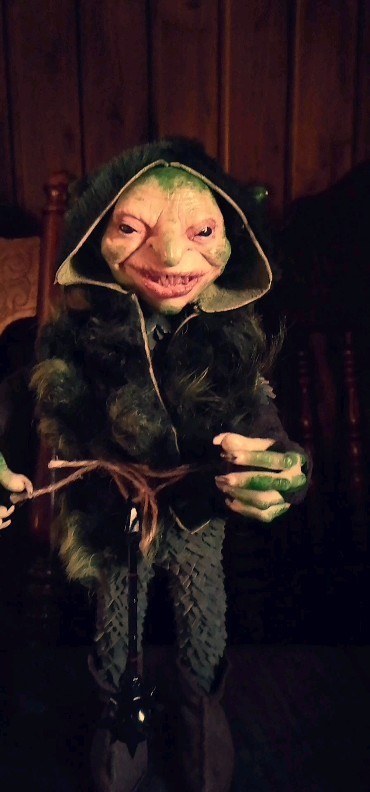 morgana163morgana в LOOKY. #goblin,#troll,#ooakdoll,#houseelf,#fairy,#magical_creature. Forest kikimora Mong...