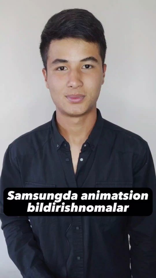jalolmurad в LOOKY. #jalolmurad. Samsungda animatsion...