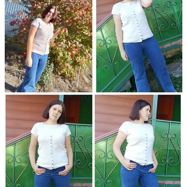 nataliamarkowa1 в LOOKY. #крючком,#вяжутнетолькобабушки,#слонимскаяпряжа,#вяжукрючком,#ksy_crochet_mk,#ksy_crochet_mk_ideal. Футболка по МК @ksy_...