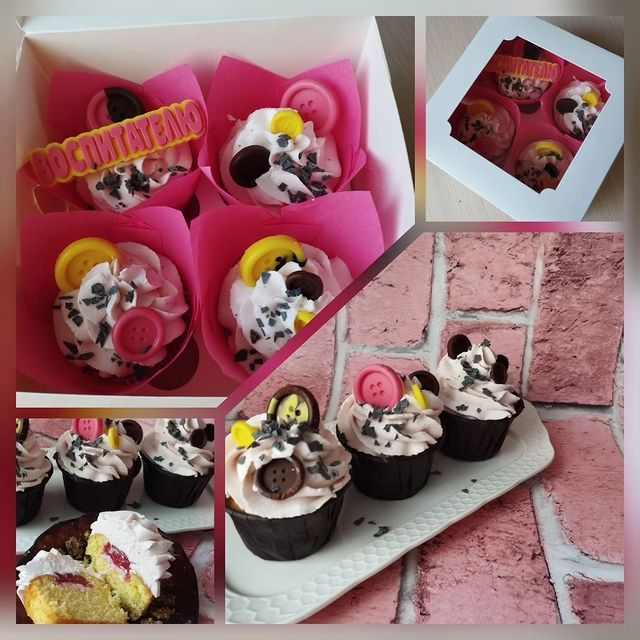 svetlanaalbeshova в LOOKY. . Сливочные капкейки с...
