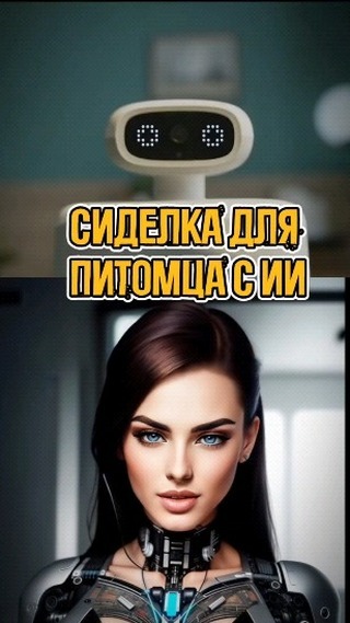 rozaliya3858 в LOOKY. #нейросети,#умныйроботдляпитомцев,#новыетехнологии. 😻Сиделка для питомц...