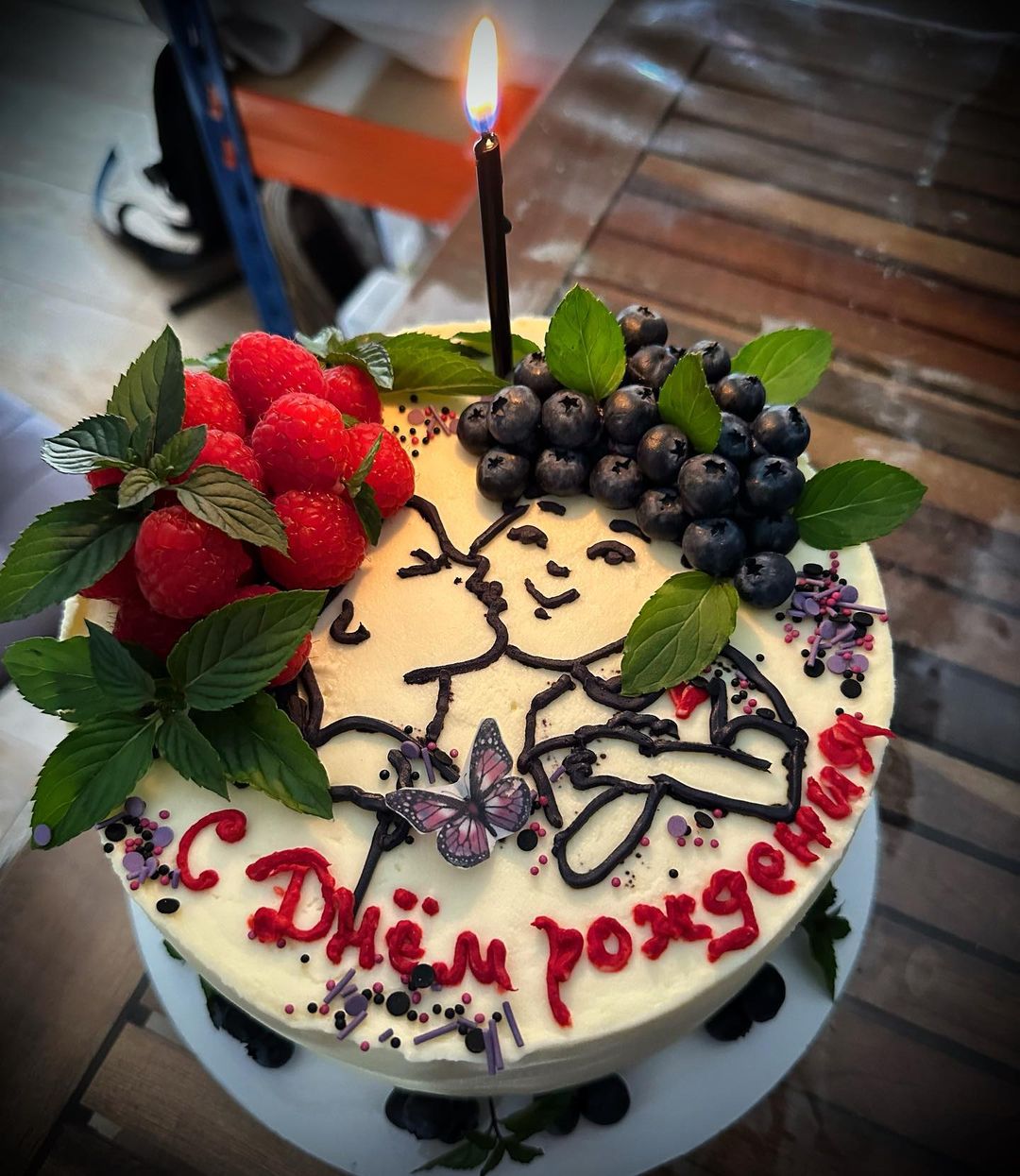 ❤️❤️❤️ сюрприз удался 🥳 . Спасибо @krem_kakao ,очень вкусно нам