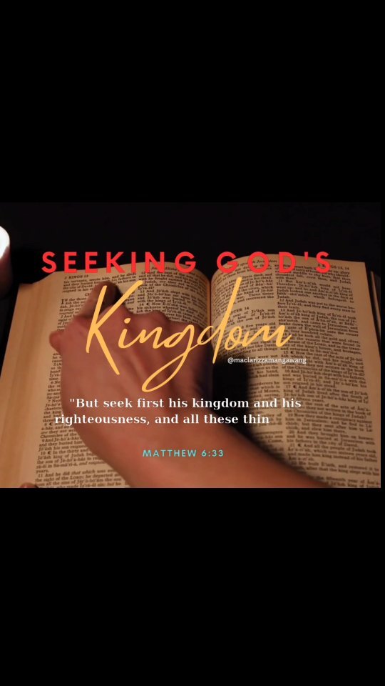 mcmangawang в LOOKY. #bible,#biblestudy,#bibleverse,#seekyefirst. In our fast-paced wo...