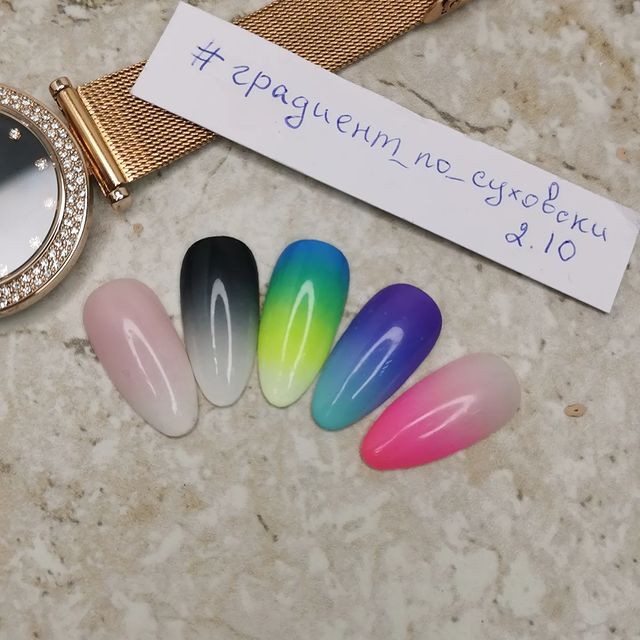 nail_myshkina в LOOKY. #градиент_по_суховски. #градиент_по_суховск...