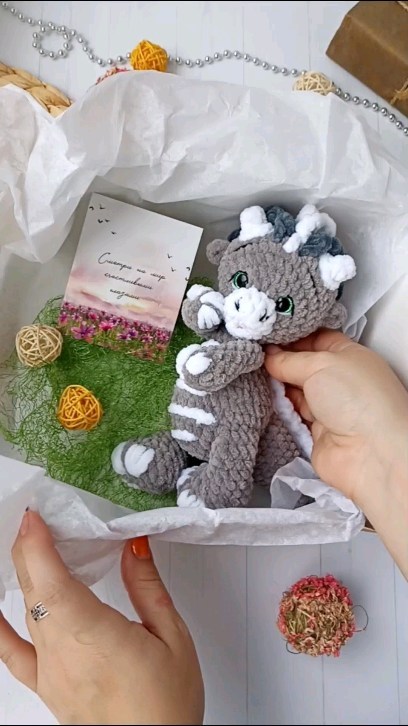 pigasik_toys в LOOKY. . Дракоша🩶