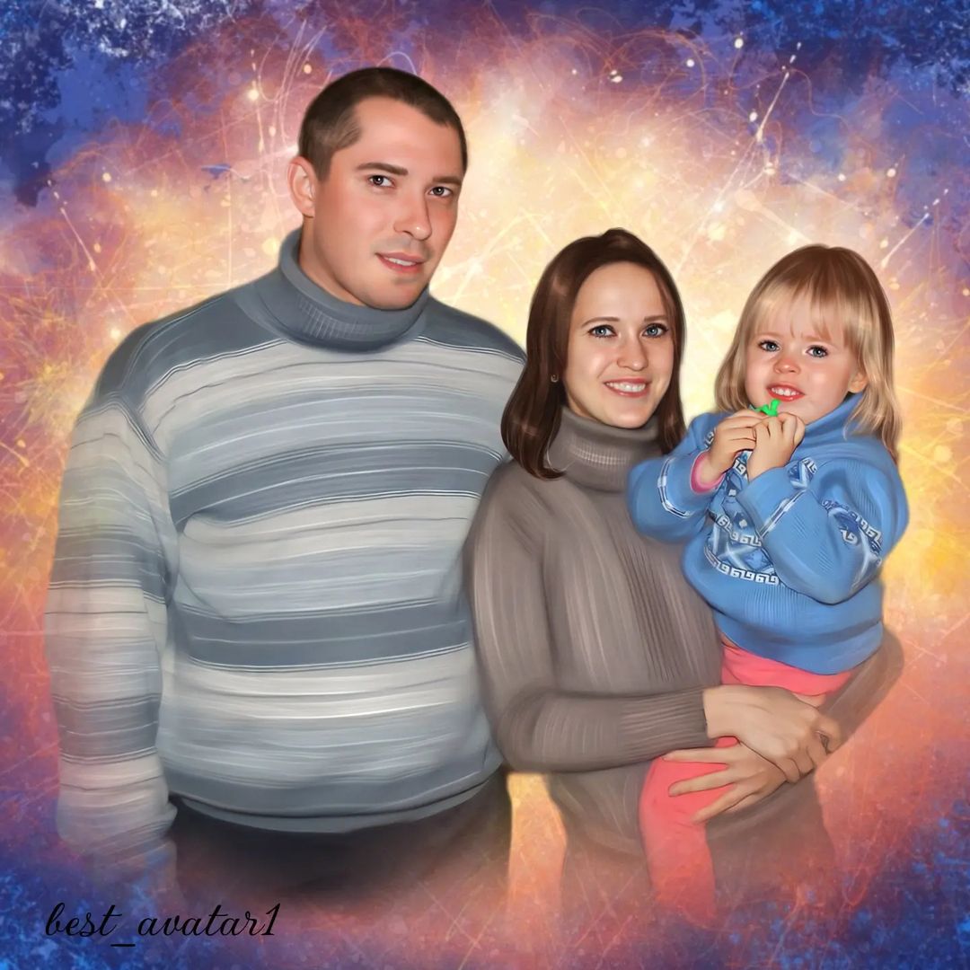 🖼️👨‍👩‍👧Семейный портрет - это не просто красивая фотография, это важный способ сохранить свои воспоминания на долгие годы.💥

Ведь на этой фотографии вы можете увидеть не только своих близких, но и то, как вы выглядели в определенный момент времени, какие были модные тенденции и т.д.🖼️
Для заказа пиши в лс 📩

.
.
.
#арт #дримарт #портрет #подарокблизким #масло #портретпофото #нахолстекартина