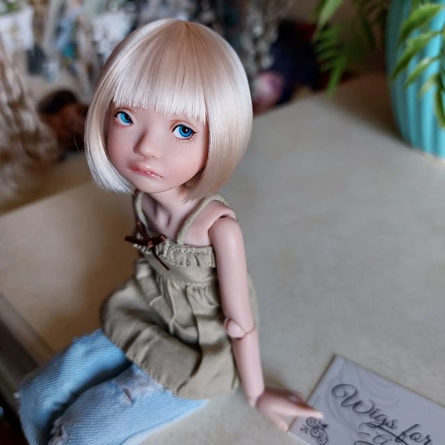 anna_voitovich_wig в LOOKY. #ptichkadolllora#irrealdollenoki#bjdwigforsale#. Паричок для птички. ...