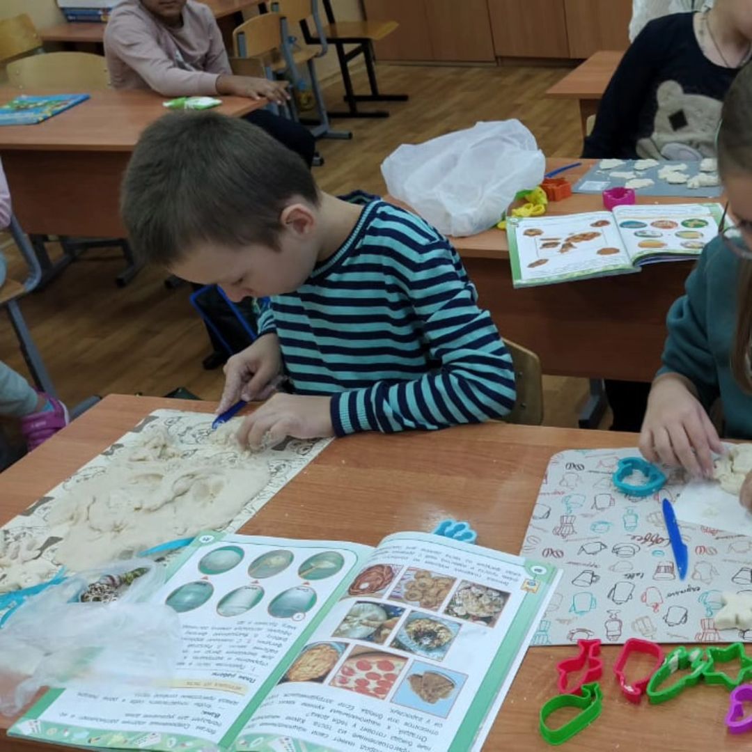 Лепка из соленого теста)))