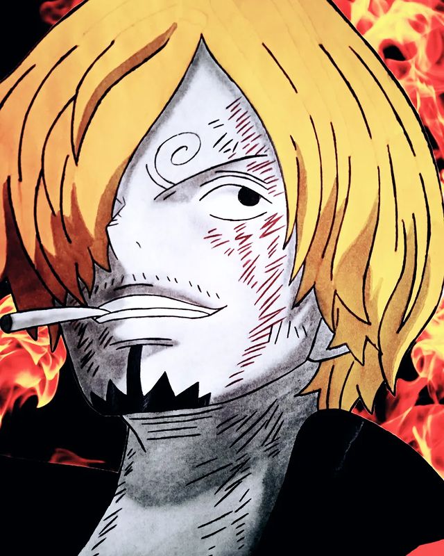 sergeyf811 в LOOKY. #animeartwork,#animefanart,#sketch,#one_piece,#onepiece,#anime,#luffy,#zoro,#manga,#monkeydluffy,#nami,#onepiecefan,#sanji,#mugiwara,#onepieceanime,#mihawk,#onepieceindonesia,#onepiecelover,#oplovers,#otaku,#teorionepiece,#naruto,#nicorobin,#oploverz,#kaido,#oploverzz,#pirateking,#roronoazoro,#tonytonychopper. Sanji
#animeartwork ...