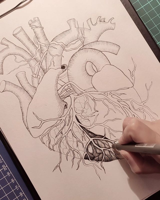 gaiagallery.sid в LOOKY. #рисунокточками,#точкотыканье,#пуантель,#pointilism,#процесссоздания,#drawing,#pendrawing. В процессе абстракци...