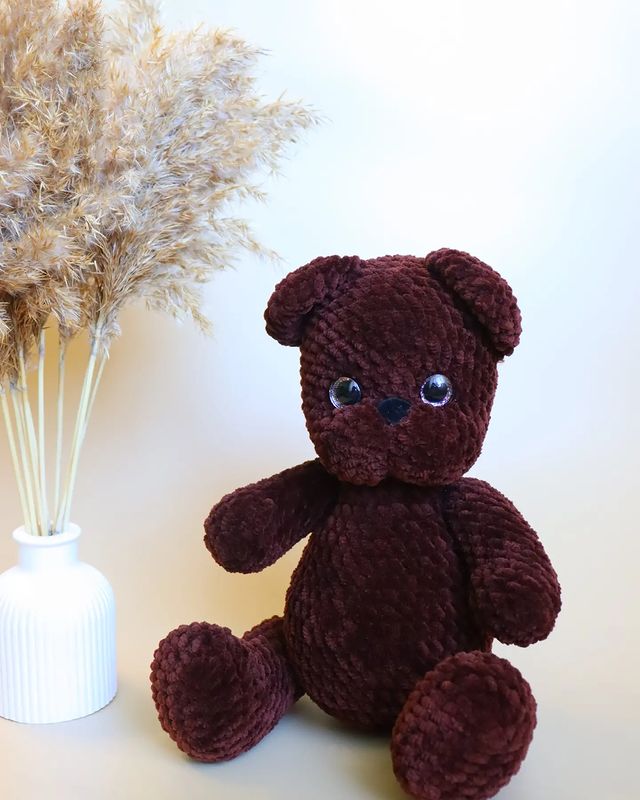hand_made_marina в LOOKY. #мишкаизплюшевойпряжи,#вязаныймишка,#мишкасвязанныйкрючком. #мишкаизплюшевойпряж...