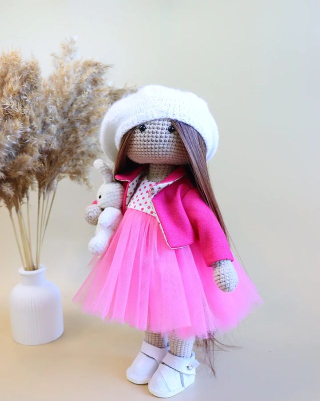 hand_made_marina в LOOKY. #knitteddoll,#куклаамигуруми,#кукласвоимируками,#кукласволосами,#вязанаякуклакрючком. #knitteddoll #куклаа...