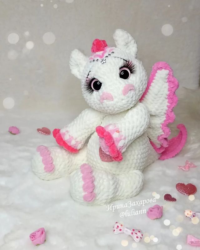kkarinka_toys в LOOKY. . Забавная дракошка св...