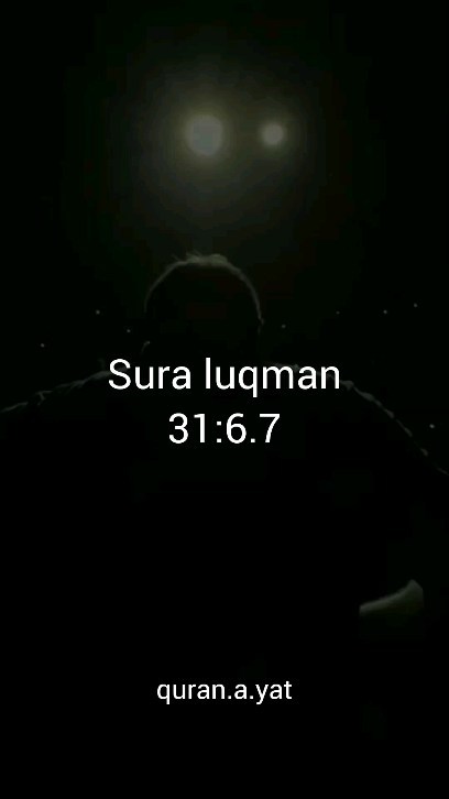 quran_sura114 в LOOKY. . Луқмон 31:6.7

БА НО...