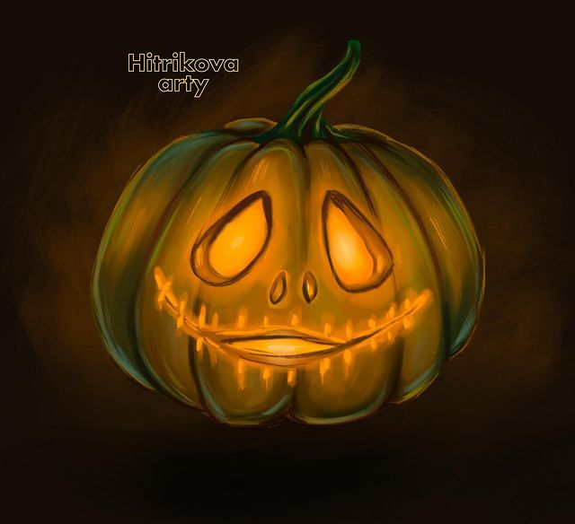 hitray_nina в LOOKY. #portrait,#портрет,#digitaldrawing,#digitalart,#draw,#paint,#paintining,#ретушь,#артретушь,#inktober,#inktober2023,#halloween,#halloween2023,#pumpkin,#skary. Время пришло 🎃👻 По...