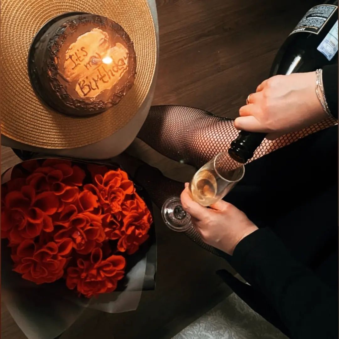 Мой новый год 🥂  Лучшее впереди💯
#29  #bday🎉
