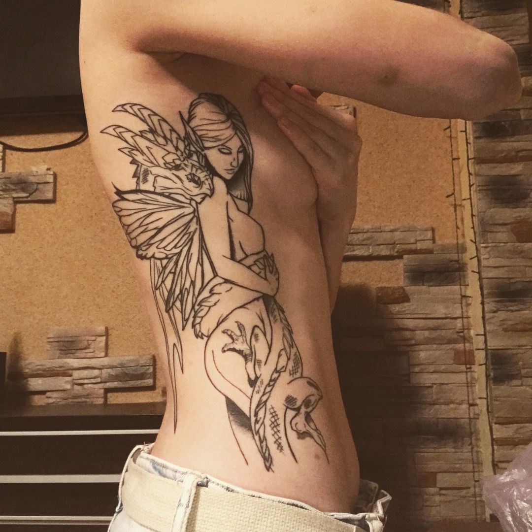 зажившая