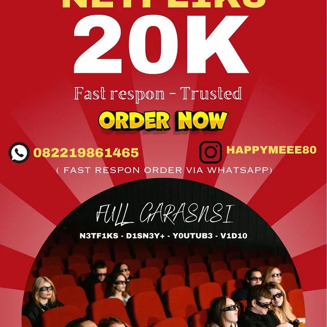 sntzgarniwa_ в LOOKY. #netflix#netflixmovie#netflixmurah#netflixmurahbanget#netflixmurmer#netflixmurahindo#netflixtime#netflixbulanan#netflixmurahpremium#jualnetflixindonesiamurah#jualakunnetflix#jualakunnetflixpremium#jualnetflixmurahmeriah#jualnetfixmurah#netflixmurah. BERLANGGANAN MURAH

...