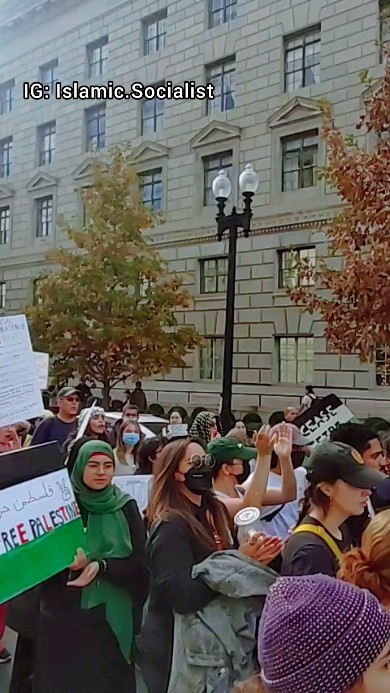 Islamic_Marxism_Leninism в LOOKY. #Islamicsocialism,#palestine,#israel,#israeli,#freepalestine,#gaza,#washington,#washingtondc,#DC,#Muslim,#islam❤️,#leftist,#communist,#socialist,#Marxist. DC yesterday, hundre...