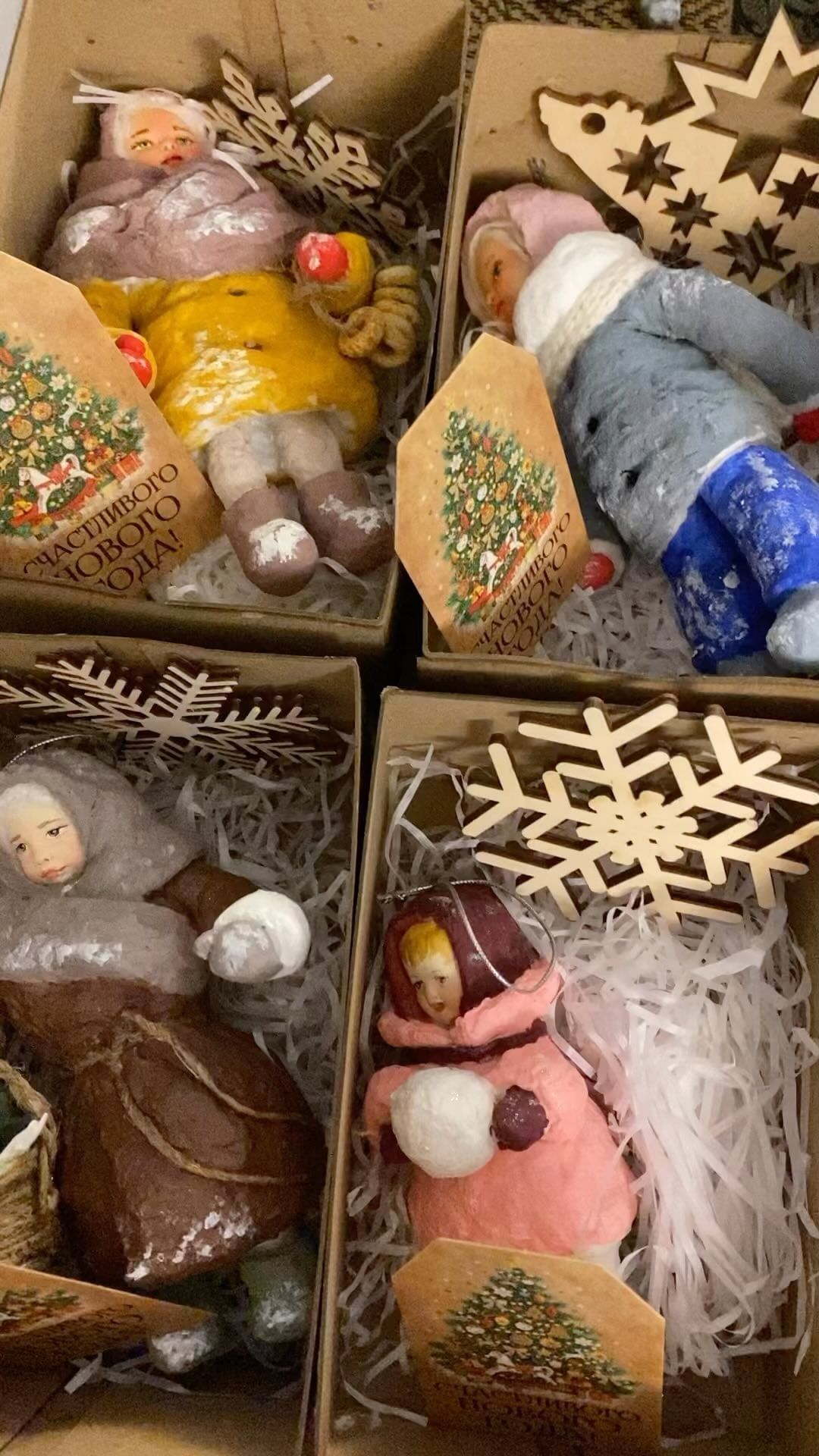 shnyakina в LOOKY. #ватнаяигрушка,#сделанослюбовью. Дед Мороз в деле🎁🎄...