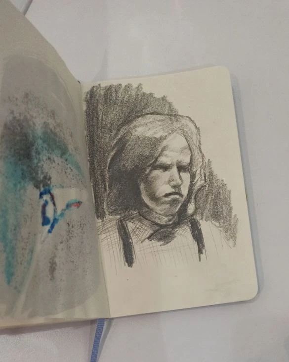 #детикукурузы #портрет #скетч #карандаши #карандаш #winsorandnewton #moleskine #films #portait #sketch #pencil #молескин #люблюрисовать