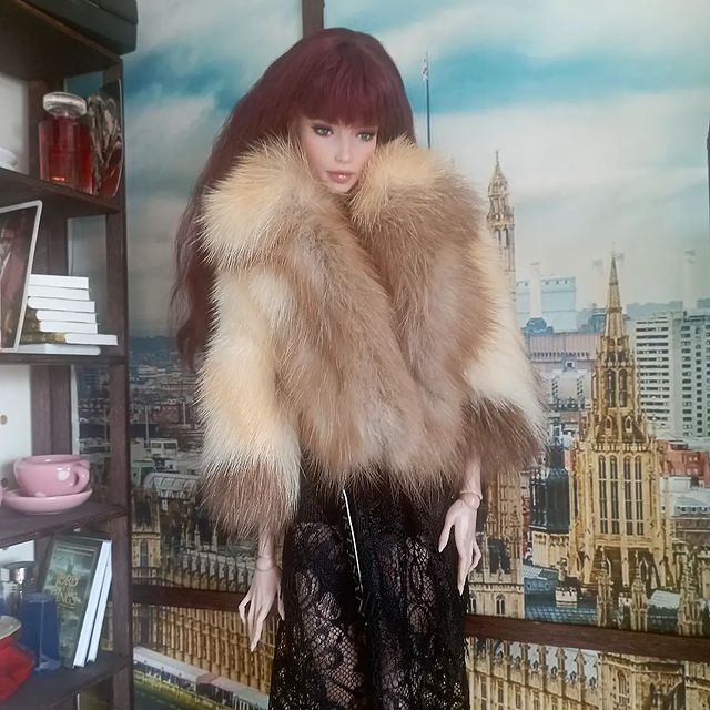 ksuvaisergiser в LOOKY. #tendercreation,#tendercreationdoll,#tender_creation,#bjddoll,#bjd,#авторскаякукла. Шубка из куницы уеха...