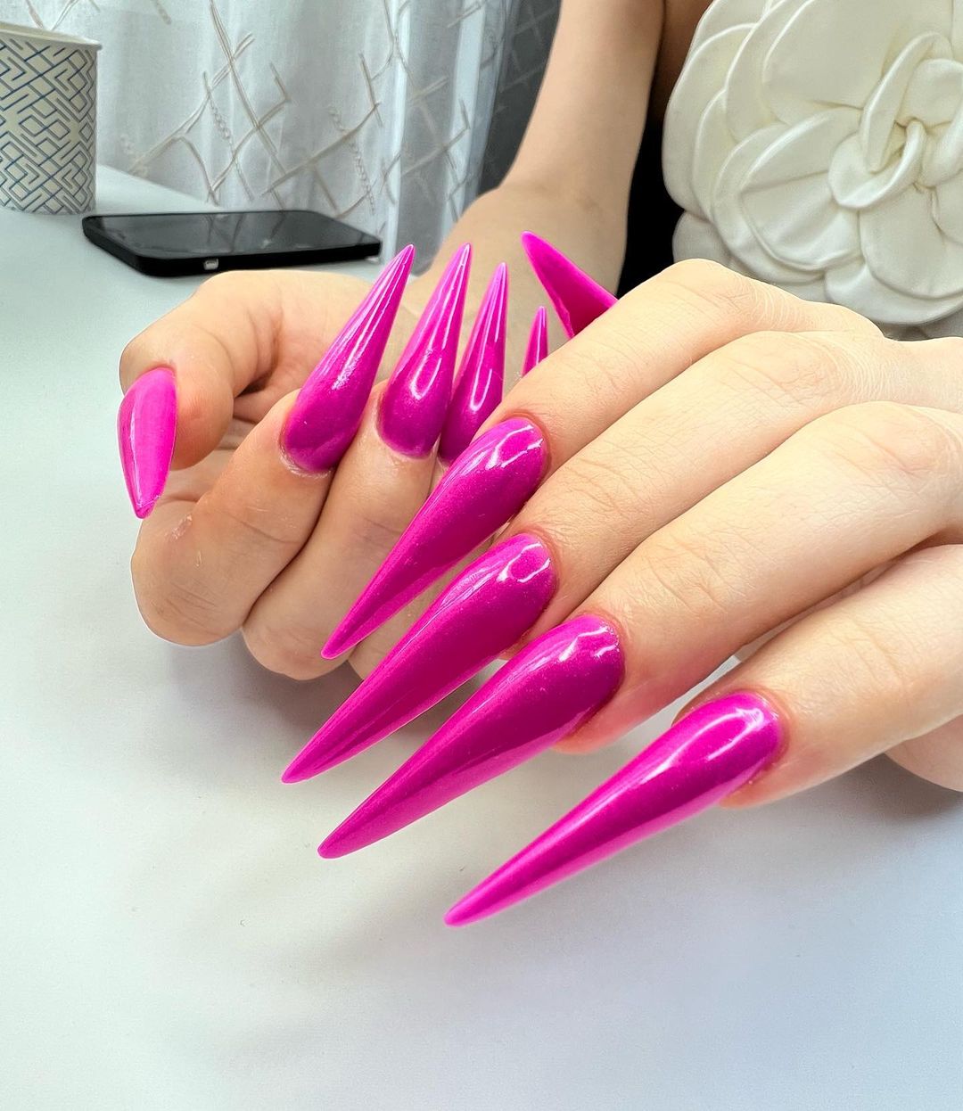sew_by_oksa в LOOKY — Бомбический цвет 💕#наращиваниеногтейсочи