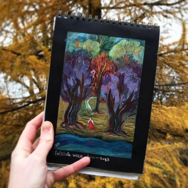 marianchecraft в LOOKY. #folktaleweek,#illustration. тема для @folktalewe...