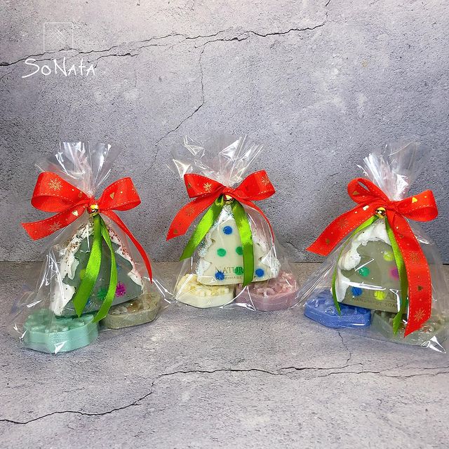 sonata_excl в LOOKY. #мылоснуля,#натуральноемыло,#мыловподарок,#шелковоемыло,#новыйгод,#подарок. Набор натурального м...