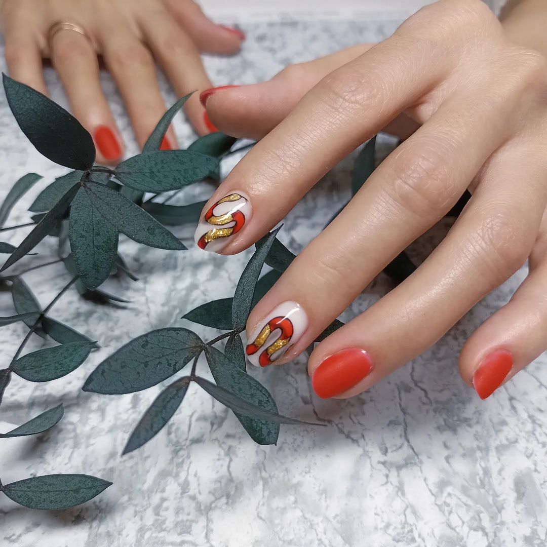 red_nails71 в LOOKY — Не обычный для меня выбор клиентки 🐍🐍

#маникюр #маникюрту