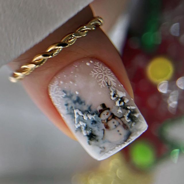 tochka.nail.spb в LOOKY. #маникюррыбацкое,#проногти#новогоднийсалат,#маникюрневскийрайонспб. 🎄Первый новогодний ...