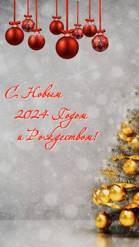 tim.visual в LOOKY. #Новыйгод#Рождество,#новый2024,#поздравление. 🎄☃️❄ Поздравительны...