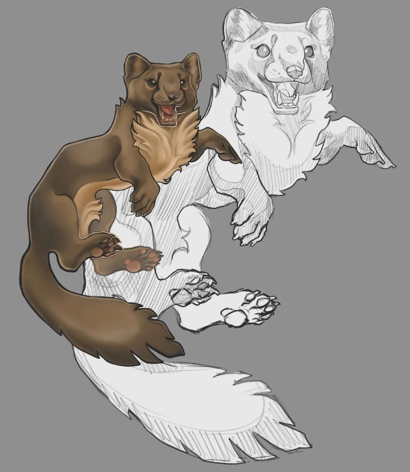 notart_notartist в LOOKY. #animals,#sketch,#sable,#animalillustration,#myart,#myartworks,#artwork,#wildanimals,#predator. #animals #sketch #sa...