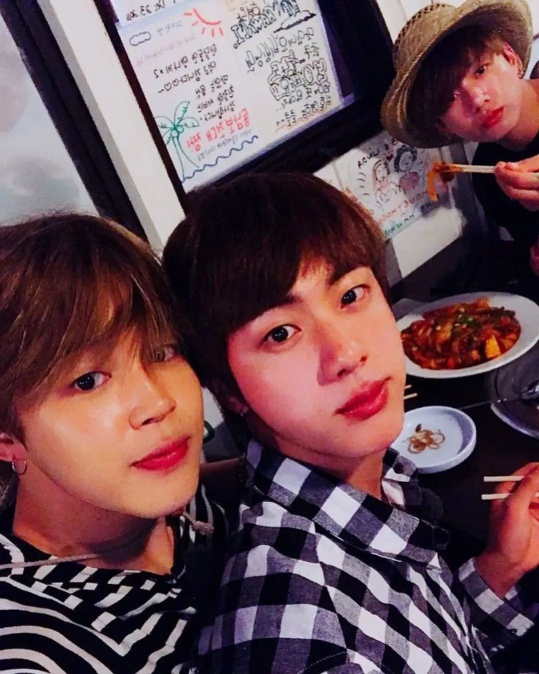 🎉🎉Happy birthday to Jin! Beloved trinity 😊 I wish you happiness, much love and I love you very much and am proud of you! Happy holidays!🎉🎁🥂🍾🌟🎉🎉 🎉🎉 @bts.bighitofficial #방탄소년단 #bts #btsarmy #bighitmusic #jin #kimseokjin #happybirthdayjin #happybirthdaykimseokjin #happyjinday #happykimseokjinday #happyseokjinday #happybirthdayseokjin #seokjin #jinedit #jinbts #jinlove #jinjin #jinedits #seokjinedit #seokjinedits #btsworld #btsipurpleyou #bangtanboys #bangtansonyeondan #jimin #jungkook #jikook #jikookhusbands