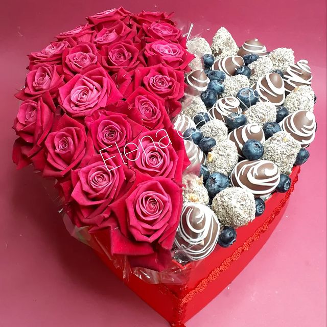 elena_candys в LOOKY. . Сердце с клубникой в...