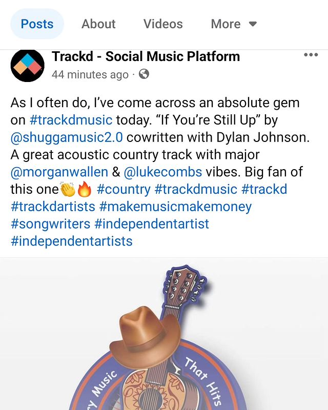 Shugga_Music  в LOOKY. #independentartist,#CountryMusic,#music. This is such an hono...