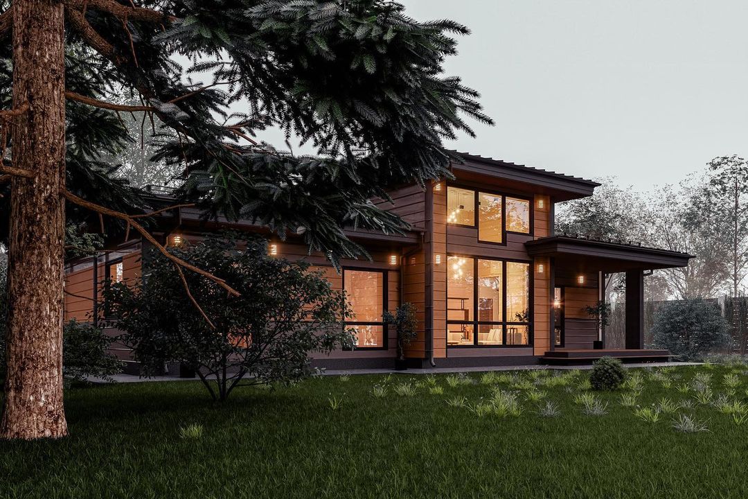 Шикарный дом в стиле райт- одна из наших новинок!🏡 

Лаконичность, линейность, безупречная геометрия и концептуальный минимализм - все эти эпитеты точно описывают дома в стиле райт👍  Плоская крыша -  как важный компонент органической архитектуры, выразительно подчеркивающая горизонтальность постройки. Широкая терраса - как непременный атрибут данного стиля. Панорамное остекление, второй свет - как лучший способ усилить связь дома с окружающей его природой🌳  Практичное и очень удобное расположение комнат. Идеально подходит для хозяев, идущим в ногу со временем, ценящим комфорт и удобство🙌
Еще больше новых проектов Вы можете посмотреть на нашем сайте в шапке профиля☝️

Хотите свой дом, пишите / звоните нам в Директ, WhatsApp, в чат на сайте и по номерам телефонов 📲
89083334455, 89260161616