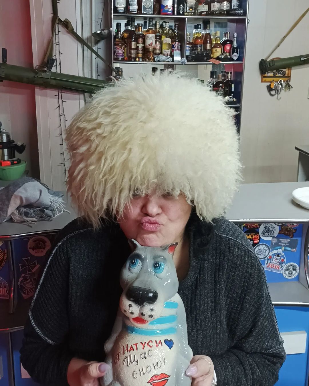 Кавказское настроение или просто зайка 🤣 Что только в голову не придет Уральской дЕвице😍😄пойду прогуляюсь... #зима #мороз #настроение #Россия