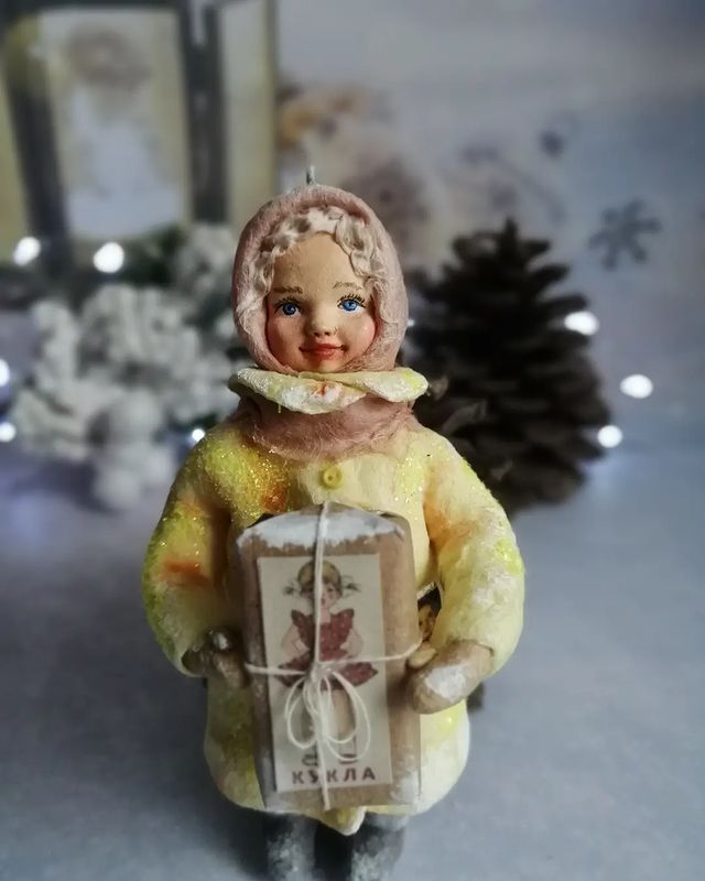 detstvo_na_ladoshke в LOOKY. #ватнаясказка,#ватныедетки,#ватныеигрушки,#ватнаякукла,#новогоднийдекор,#новогоднийподарок,#новогоднееукрашение,#куклаизваты,#куклавподарок,#детствоналадошке. Новая малышка.

Выпо...