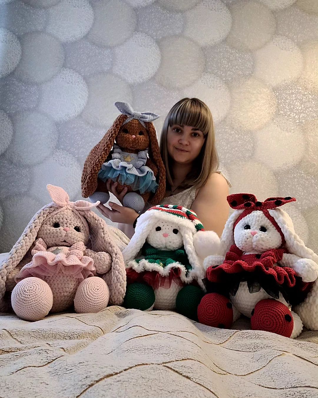 Последние зайки в этом году🎄
Зайки и мишки всегда будут так любимы❤️❤️❤️❤️