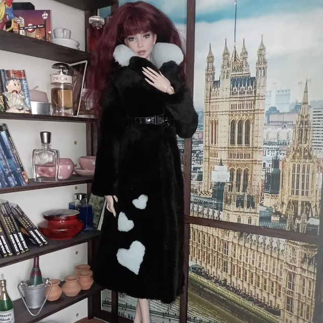 ksuvaisergiser в LOOKY. #tendercreation,#tendercreationdoll,#tender_creation,#bjdsale,#авторскаякукла,#бжд. Шуба из стриженной н...