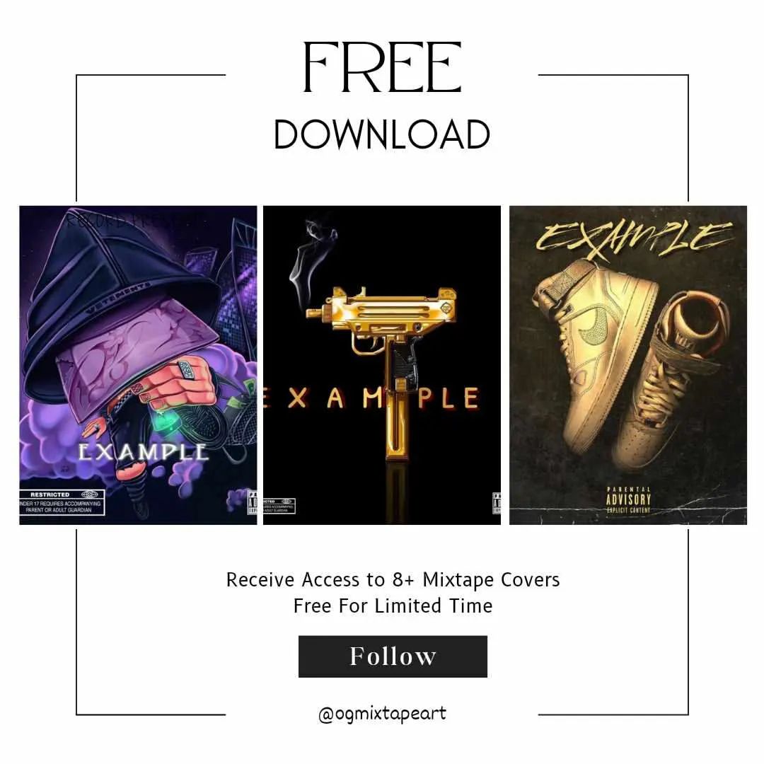 Follow @ogmixtapeart 🖼 Free Graphic Art & Type Beats!! #graphicdesigner #producer