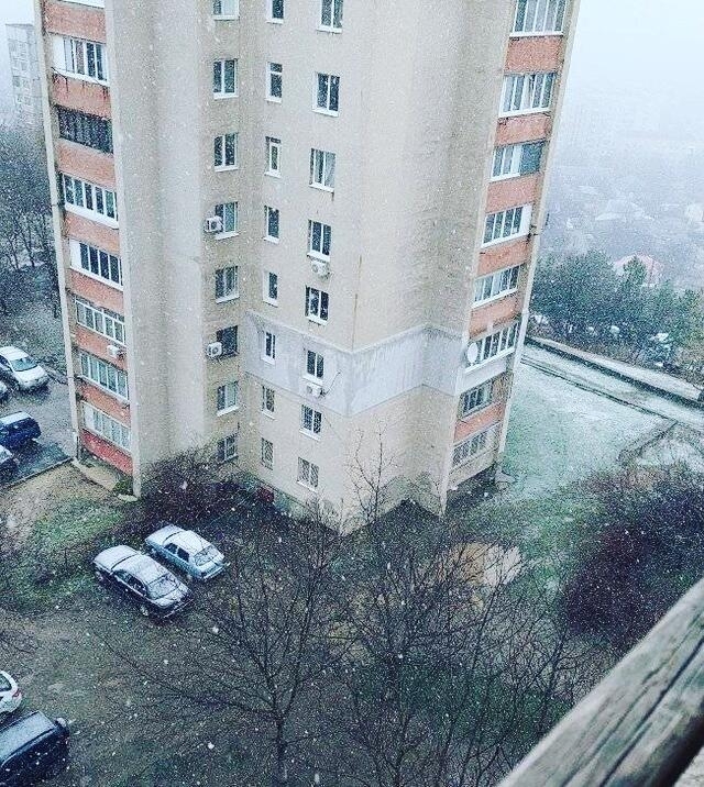 Ура,у нас пошёл снег ❄️ ❄️ ❄️