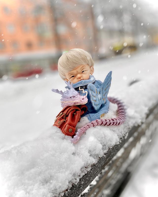 lanav.olk в LOOKY. #dolltagram,#bjddoll,#dollphotography,#dollgallery,#chinadoll,#dragons,#xmas,#newyear,#winter,#angel,#bjdangel,#bjdclothes,#dollclothes,#xmasmood🎄. Ангел прилетел?.. 

...