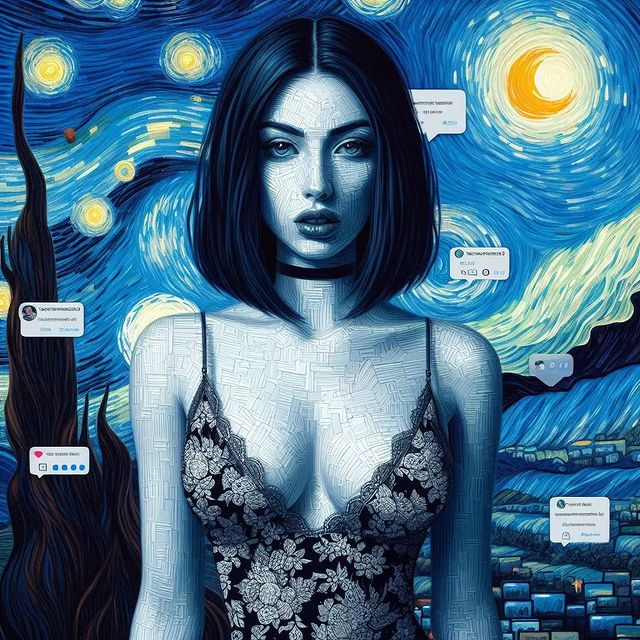 reydleyph в LOOKY. #ia,#nocheestrellada,#artedigital,#vangogh. @reydavidph 
#inteli...