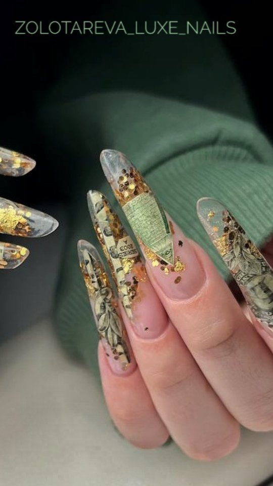zolotareva_luxe_nails в LOOKY. #наращиваниелец,#маникюрелец,#маникюрворонеж. Долларовый маникюр и...