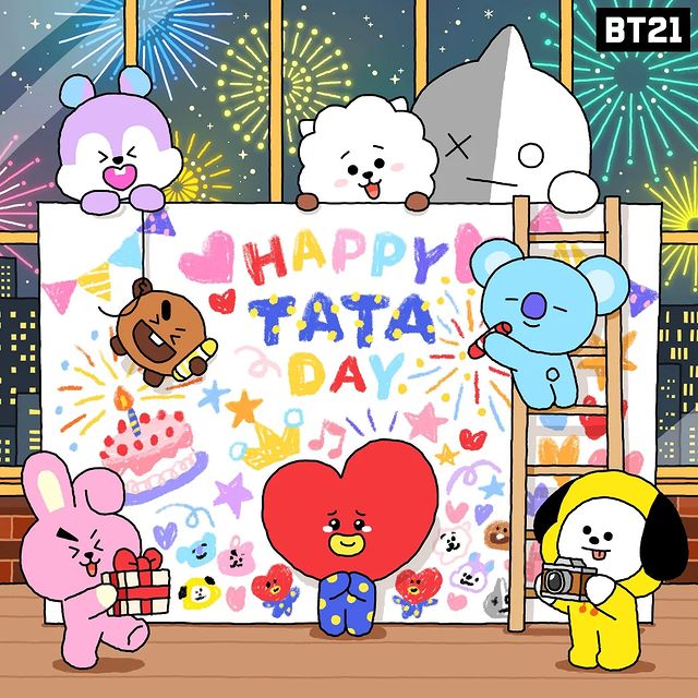 _magic_shop_7_ в LOOKY. #방탄소년단,#bts,#btsarmy,#bighitmusic,#bt21tata,#bt21fanart,#bt21shop,#bt21official,#bt21cafe,#bt21bts,#bt21,#happybirthdaykimtaehyung,#happybirthdaytaehyung,#happytaeday,#happytaehyungday,#btsworld,#btsipurpleyou,#bangtanboys,#bangtansonyeondan. 🎉❤🎉 Happy V Day!! ...